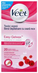 Veet Easy Gelwax Ταινίες Αποτρίχωσης 20τμχ από το Pharm24