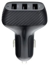 Veger Φορτιστής Αυτοκινήτου με Θύρες 3xUSB-A