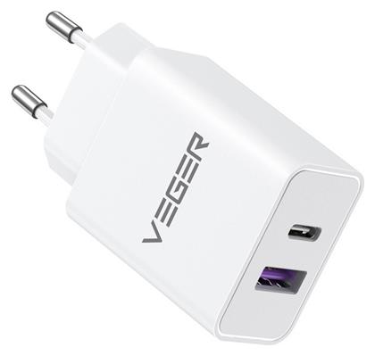 Veger VLS302U USB-C Χωρίς Καλώδιο 30W