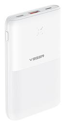 Veger S12 Power Bank 10000mAh 20W με Θύρα USB-A και Θύρα USB-C Power Delivery / Quick Charge 3.0 Λευκό από το Uniqueshop