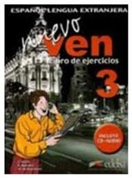 VEN 3 EJERCICIOS (+CD) NUEVO