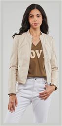 Vero Moda Γυναικείο Biker Jacket Oatmeal