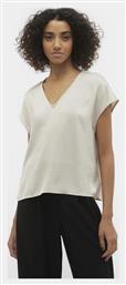 Vero Moda Γυναικείο T-shirt Light Grey