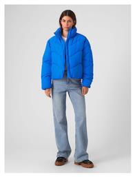 Vero Moda Κοντό Γυναικείο Puffer Μπουφάν French Navy