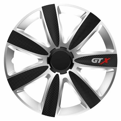 Versaco Σετ Τάσια Αυτοκινήτου GTX Carbon 4τμχ 14'' Μαύρο/Ασημί από το Plus4u