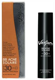 Version BB Acne Solaire SPF30 Αντηλιακή Κρέμα