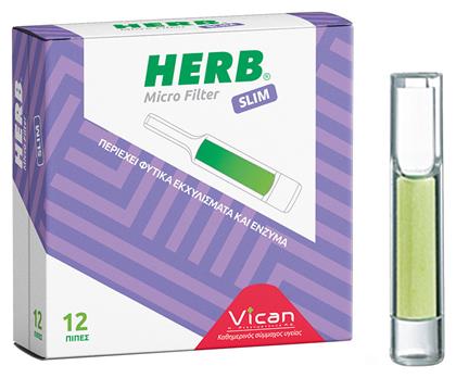 Vican Herb Micro Filter Slim 12τμχ.