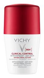 Vichy Clinical Control Αποσμητικό 96h σε Roll-On 50ml