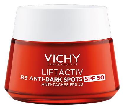 Vichy Liftactiv B3 Anti-Dark Spots Κρέμα Προσώπου Ημέρας με SPF50 για Ενυδάτωση & Ατέλειες 50ml από το Pharm24