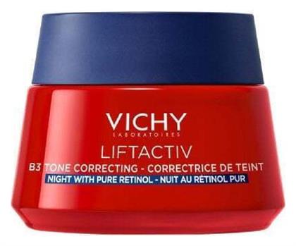 Vichy Liftactiv B3 Κρέμα Νύχτας Κατά των Κηλίδων με Νιασιναμίδη & Ρετινόλη 50ml από το Pharm24