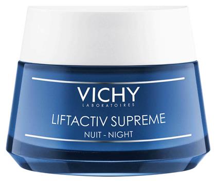 Vichy Liftactiv Supreme Αντιγηραντική & Συσφικτική Κρέμα Προσώπου Νυκτός 50ml από το Pharm24