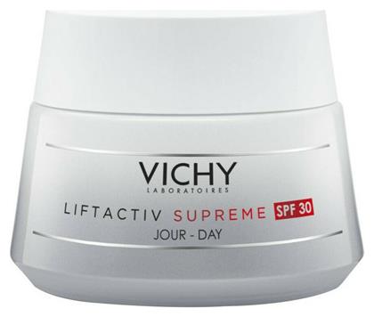 Vichy Liftactiv Supreme Ενυδατική & Αντιγηραντική Κρέμα Προσώπου Ημέρας με SPF30 με Υαλουρονικό Οξύ 50ml από το Pharm24