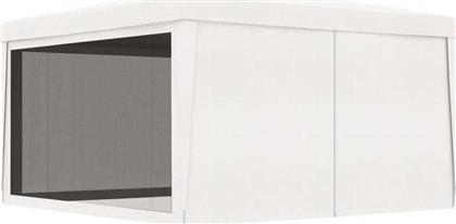 vidaXL Κιόσκι Κήπου Λευκό 4x4m