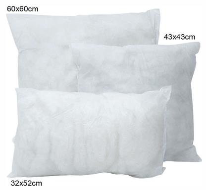 Viopros Γέμισμα Μαξιλαριών από 100% Βαμβάκι White 60x60εκ. από το Spitishop