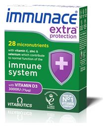 Vitabiotics Immunace Extra Protection Συμπλήρωμα για την Ενίσχυση του Ανοσοποιητικού 30 ταμπλέτες