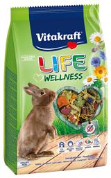 Vitakraft Τροφή για Κουνέλι Life Wellness 600gr