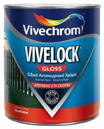 Vivechrom Αντισκωριακό Χρώμα Vivelock 0.75lt Κυπαρισσί Γυαλιστερό από το Esmarket