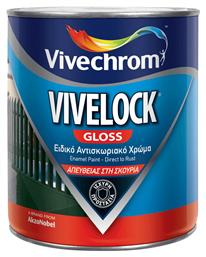 Vivechrom Αντισκωριακό Χρώμα Vivelock 0.75lt Λευκό Γυαλιστερό από το Esmarket