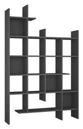 Βιβλιοθήκες Manco 2τμχ 122x25.5x188εκ. Ανθρακί