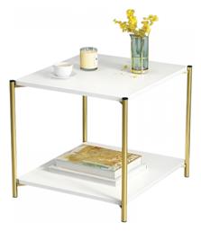 Βοηθητικό Τραπεζάκι 40x40x43cm Λευκό