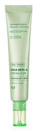 VT Cosmetics Cica Reti-A 0.05 Αντιγηραντική Κρέμα Νυκτός 30ml