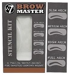 W7 Cosmetics Brow Master Stencil Αξεσουάρ Περιποίησης Φρυδιών από το Plus4u