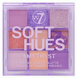 W7 Cosmetics Soft Hues Παλέτα με Σκιές Ματιών σε Στερεή Μορφή Amethyst 8.1gr