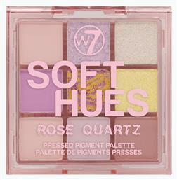 W7 Cosmetics Soft Hues Pressed Pigment Palette Rose Quartz από το Plus4u