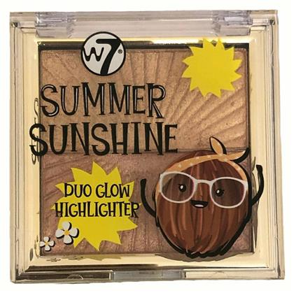 W7 Cosmetics Summer Sunshine Duo Glow Highlighter 3,5gr από το Plus4u