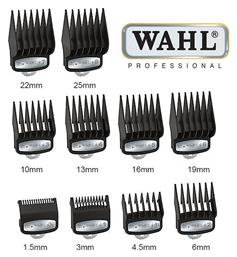 Wahl Professional Premium Attachment Combs Χτενάκια για Μηχανές Κουρέματος 03421-100 από το Public