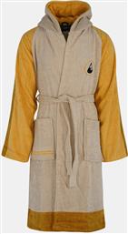 Wave Hawaii Bathrobe Tres Unisex Μπουρνούζι WH45-OCHO Mustard – yellow - beige από το Cosmossport