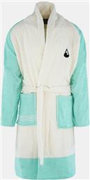 Wave Hawaii Bathrobe Tres Unisex Μπουρνούζι WH45-QUATRO White – lighd green