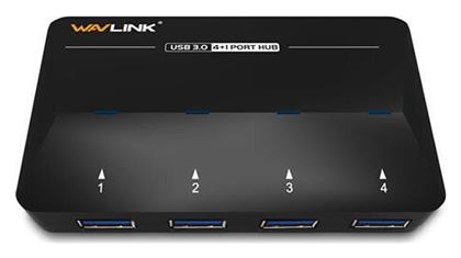 Wavlink USB 3.0 Hub 6 Θυρών με σύνδεση USB-A & Θύρα Φόρτισης