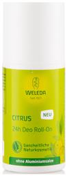 Weleda Citrus Αποσμητικό 24h σε Roll-On Χωρίς Αλουμίνιο 50ml