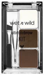 Wet n Wild Ultimate Brow Kit Σετ Περιποίησης Φρυδιών Soft Brown από το Plus4u