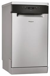 Whirlpool WSFC 3M17 X Ελεύθερο Πλυντήριο Πιάτων για 10 Σερβίτσια Π45xY85εκ. Inox