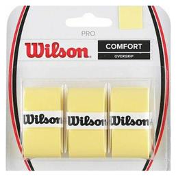 Wilson Comfort Overgrip Κίτρινο 3τμχ