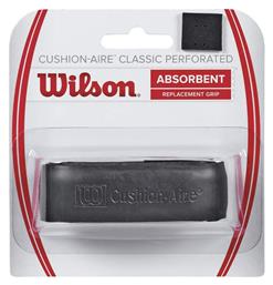 Wilson Cushion Aire Classic Perforated Replacement Grip Μαύρο 1τμχ από το Plus4u