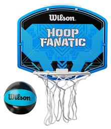 Wilson Fanatic Mini Μπασκέτα Δωματίου με Μπάλα