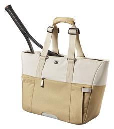 Wilson Lifestyle Tote Τσάντα Ώμου / Χειρός Τένις 2 Ρακετών Λευκή από το E-tennis