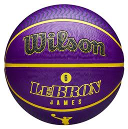 Wilson NBA Player Icon LeBron James Μπάλα Μπάσκετ Outdoor από το Plus4u