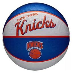 Wilson NBA Team Retro New York Knicks Mini Μπάλα Μπάσκετ Indoor/Outdoor από το Zakcret Sports