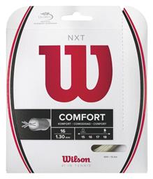 Wilson NXT Χορδή Τένις Λευκή 12.2m, Φ1.30mm από το E-tennis