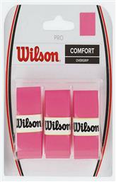 Wilson Pro Comfort Overgrip Ροζ 3τμχ από το Z-mall