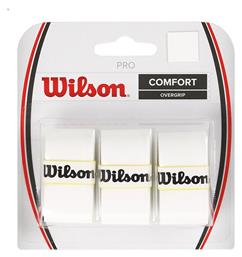 Wilson Pro Overgrip Λευκό 3τμχ