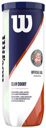 Wilson Roland Garros Clay Μπαλάκια Τένις για Τουρνουά