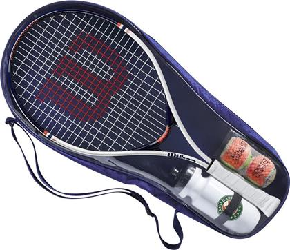 Wilson Roland Garros Elite 25 Kit Παιδική Ρακέτα Τένις με Πλέγμα