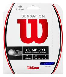 Wilson Sensation 16 Χορδή Τένις Μπλε Φ1.30mm