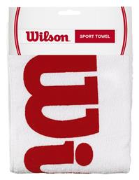 Wilson Sports Πετσέτα Γυμναστηρίου Βαμβακερή Λευκή 120x60cm από το MybrandShoes