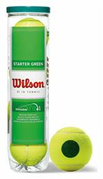 Wilson Starter Play Green Μπαλάκια Τένις Παιδικά 4τμχ από το Z-mall